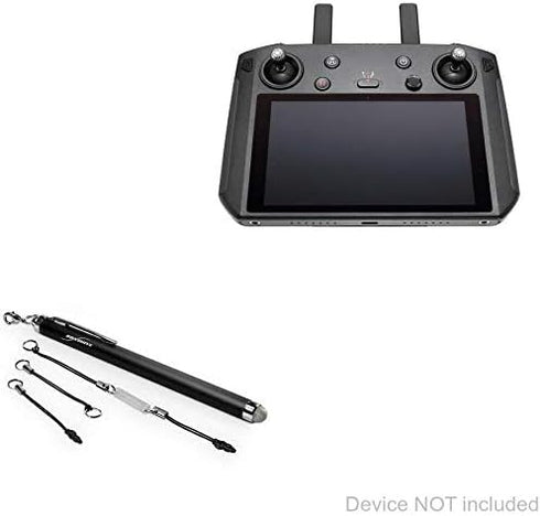 BoxWave EverTouch Stylus Pen for DJI Smart Controller - Fiber Tip Capacitive Stylus, Jet Black