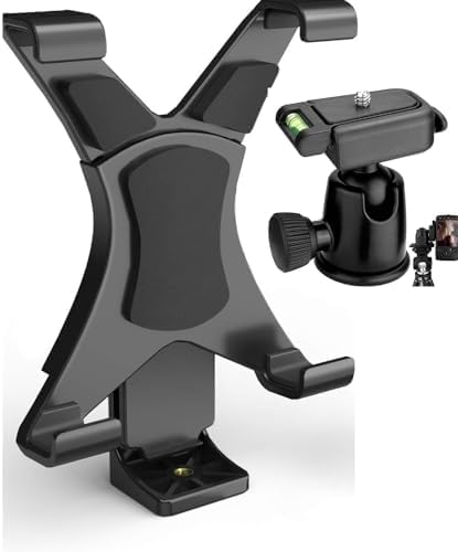 Acuvar Universal Tablet Mount and Smartphone Holder for All Tablets and Smartphones (10) + Ball Head