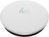 Minimalist White Rainbow Initial Letter H Heart PopSockets Standard PopGrip