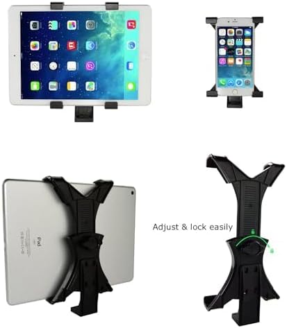 Acuvar Universal Tablet Mount and Smartphone Holder for All Tablets and Smartphones (10) + Ball Head