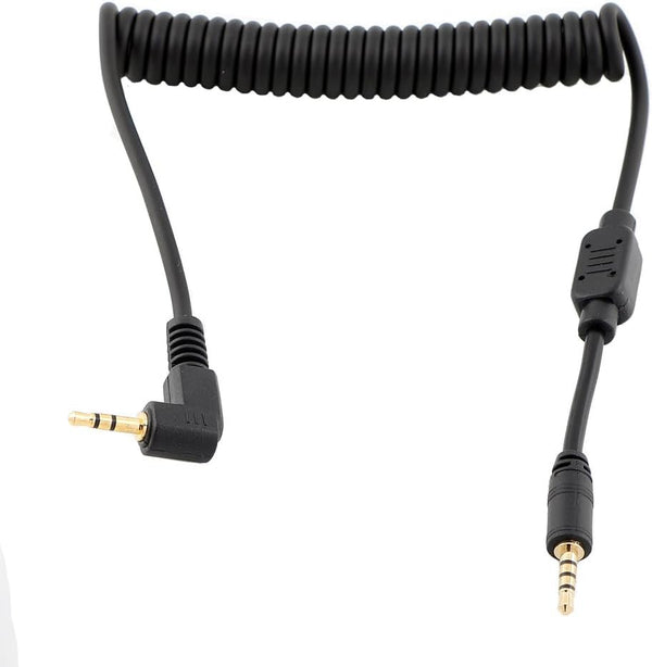 Keabroir 2.5mm to L1 Camera Shutter Release Cable Remote Control Cord Speedlight Flash