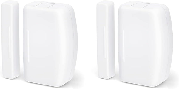 THIRDREALITY Zigbee Contact Sensor 2 Pack, Door and Window Monitor, Works with Home Assistant, SmartThings, Hub Required