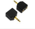 3.5mm Headphone Y Splitter, 1 Male to 2 Female Audio Jacks, Ideal for All Media Players & Audio Devices with 3.5 mm Port
