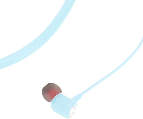 Shop BT 5.2 Neckband Earbuds: Wireless Magnetic Headphones, IPX5 Waterproof, Ergonomic Bass Sports Earphones (Blue).