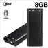 MONGITI 8GB Mp3 MONGIFI Ultra Thin Digital Voice Recorder - Super Sensitive Microphone & Player