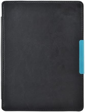 Custer Case for Kobo Aura HD - Ultra-Thin PU-Leather Hard Shell Cover, Black