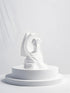 HMTFOTO 6X9 1x ft Photo Backdrop White Backdrop for Photoshoot, Non-Reflective Soft White Backdrop for Home Studio