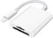 SD Card Reader for iPhone iPad Camera, Dual Card Slot Memory Card Reader Supports SD and TF Card, Portable Adapter