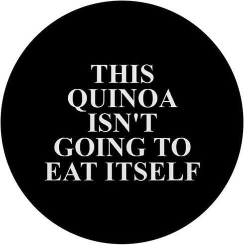 Cool Quinoa Humor Quote Merch Quinoa Apparel - Funny Quinoa Lover Novelty Design PopSockets Adhesive PopGrip