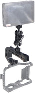 BGNing 1/4'' (1/4 1/4 Multi-Function Dual Ball Head Magic Arm Mount Adapter with Screw for DSLR Cameras Fill Light