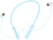 Shop BT 5.2 Neckband Earbuds: Wireless Magnetic Headphones, IPX5 Waterproof, Ergonomic Bass Sports Earphones (Blue).