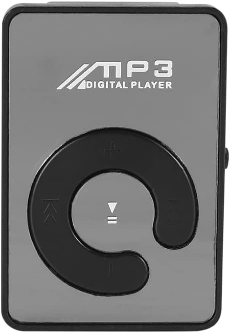 Ruitutedianzi Mini Mirror Clip USB Digital Mp3 Music Player Support 8GB SD TF