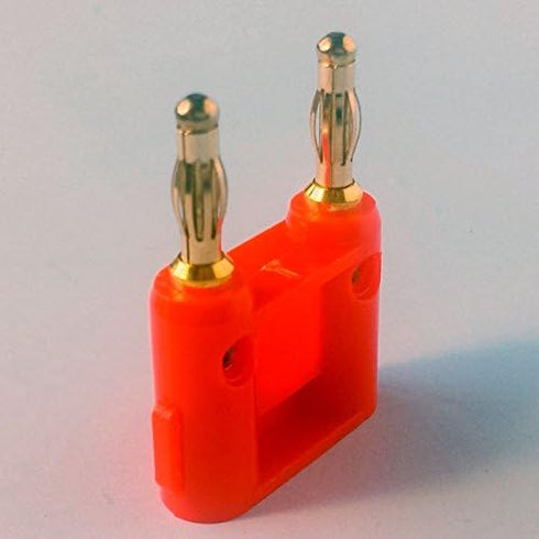 CESS Dual 2-Way Speaker Banana Male Plug Cable Connectors, 10 Pack of Banana Dual Plugs
