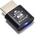 HDMI Dummy Plug Headless Ghost Display Emulator, Premium Aluminum PC 3-Pack