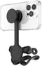 PopSockets Flexible Phone Mount & Stand, Universal Device Mount - Black Small
