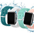 Tensky ID208 Plus BT Smart Watch Bands Compatible RuenTech, Flexible Silicone Replacement Bands (NOT for Tensky ID208BT)