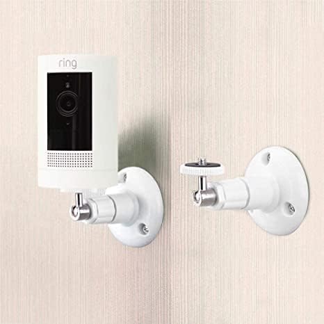 Wall Mount for Ring Indoor Cam (1st Gen) & Ring Stick Up Cam, 360 Degree Adjustable Mount Bracket for Ring Camera