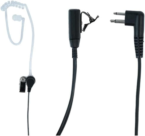 Sarcia 5 Pack Walkie Talkie Earpiece Headset PTT MIC for Motorola 2 Way Radio with Covert Acoustic Tube