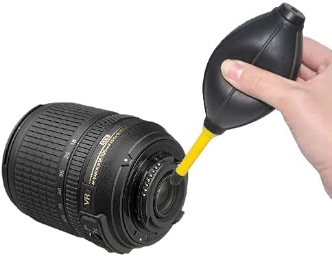 Dust Cleaner Blower and Brush Kit for Sony, Nikon, Canon, Pentax, Olympus & More Cameras