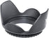 Xit XT77HLH 77mm Hard Tulip Shaped Lens Hood (Black)
