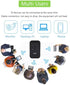 Zunate 4G 5G 300Mbps 10 3200mAh LTE Mobile WiFi Hotspot for Travel, High Speed Portable Router, Supports Devices, SIM