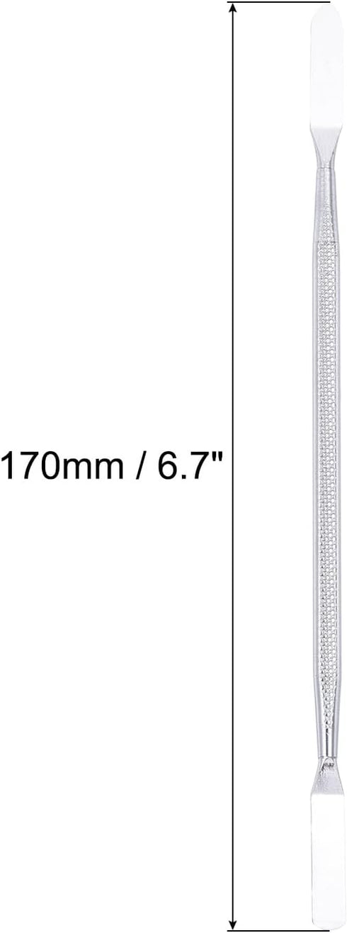 MECCANIXITY Metal Spudger Mini Crowbar Flat Head Stainless Steel Pry Bar Opening Tools for Mobile Phone Disassembly