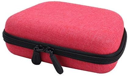 Aenllosi Hard Carrying Case for JBL JR 300BT/ JR 300 Kids On-Ear Wireless Headphones - Red