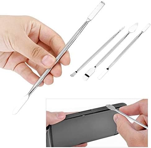 Metal Spudger Set, Universal 3pcs/set Dual Ends Spudger Kit, Metal Pry Tool for Tablet and Smart Devices