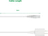 HV-135 Magic Wand Rechargeable Charger, Power Cord Adapter Charging Cable