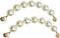 Hemobllo Phone Case Chain Beaded - Mobile Phone Finger Strap Holder with Decorative Beading, 2pcs