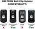 BELTRON Holster for DuraXV, DuraXE Epic, Heavy Duty Rotating Belt Clip Holder Case for Kyocera DuraXE
