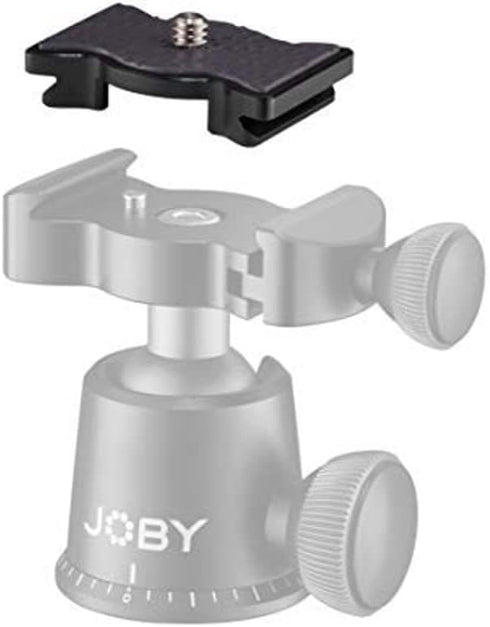 JOBY QR 3K PRO Plate, Compact Replacement for GorillaPod 3K PRO, Arca-Swiss Compatible for Mirrorless Cameras