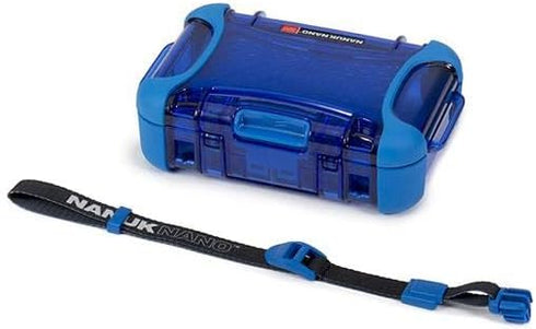 Nanuk 320-0008 Nano Series Waterproof Medium Hard Case for Phones, Cameras & Electronics (Blue)