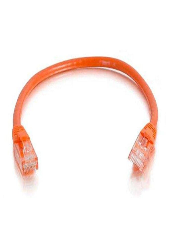 C2G 04022 Cat6 Cable - Snagless Unshielded Ethernet Network Patch Cable, Orange (15 Feet)