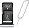 AceSoft Lightweight Premium Portable SIM and Memory Card Tray Holder w/SIM Card Ejection