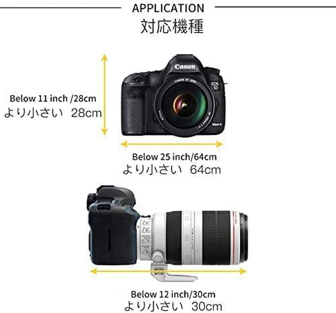 CamRebel 24-70mm, 24-105mm, 15-85mm,18-135mm, 55-205mm, 70-200mm Cold-Proof Warm Cover for DSLR Camera, Camera Rain