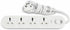Meeneso Heavy Duty 4 Socket Extension Board with Master Switch, 6A 250V Power