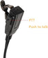 Acoustic Tube Earpiece Headset with PTT Mic for Uniden GMR Walkie Talkie Two Way Radio Models GMR 2 MOICO M880 T228 T328