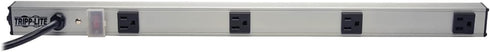 Tripp Lite 4 Wide-Spaced Outlet Power Strip, 24 in. Length, 6ft Cord