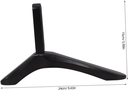 ABOOFAN 32-65 Inch TV Stand Base No-Drill Tabletop Mount for TVs Stand Sturdy Black Metal Design for Living Room