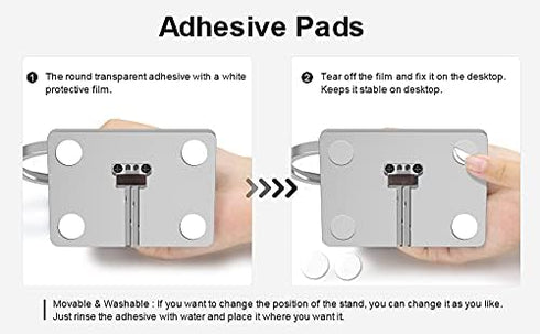 EWA 2 in 1 Magsafe Charger Stand - Aluminum Alloy Cell Phone Stand Holder for iPhone 15/14/13/12 and Apple Watch