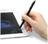 BoxWave Stylus Pen Slimline Capacitive for iPad Mini 1st Gen - Crimson Red, Slim Barrel Rubber Tip Stylus