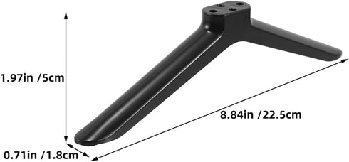IWOWHERO 2-Pairs 40-inch Universal Tv Stand Legs with Base and Screws for Televisions, Television Base Support Brackets