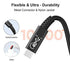 CableCreation USB 4 Cable, 2.6FT, 40Gbps, 100W, 8K 30Hz/Dual 4K 60Hz, USB-IF Certified, Compatible with USB-C Devices.