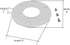 Big Horn 14102 Clear Router Sub Base - Replaces OEM# 42188 for Router 100, 690, 691, 693 (5-3/4" Dia)