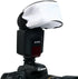 ThtRht 2 Pack Universal Flash Diffuser Mini Fabric Soft Light Flashes Bounce Cap Cover Attachment for Camera Flash
