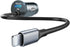 USB C Car Charger, 50W 2-Port Super Fast Adapter with 4ft Type C Cable, PD 30W & PD 20W for iPhone 15 14/Galaxy S24