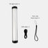 RGB Handheld Photography Lamp, Dimmable LED Light Portable Vlog Light with 2000mAh Battery, Adjustable Music Rhythm