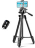 UBeesize 54'' Camera Tripod, Phone Tripod for iPhone with Bag, Travel Stand with Remote for iPhone and Cameras