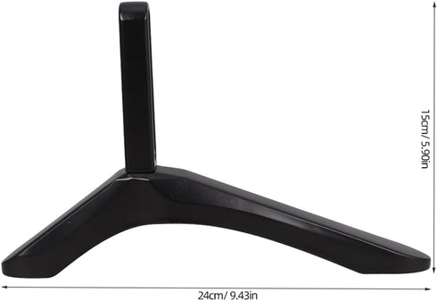 Cabilock Heavy-Duty No-Drill TV Stand - Modern Aluminum Alloy Base for Bedroom